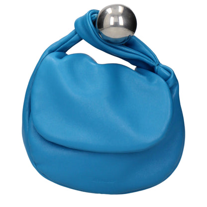 Jil Sander Blue Leather Handbag