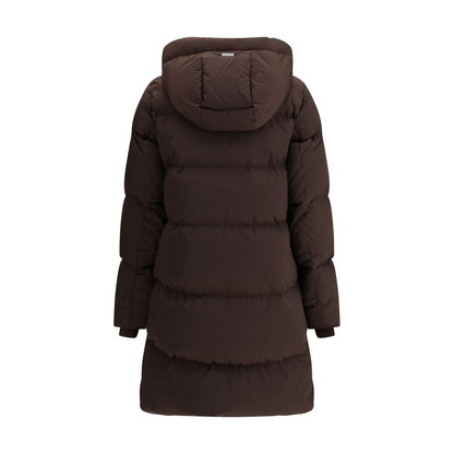 Woolrich Brown Goose Down Parka