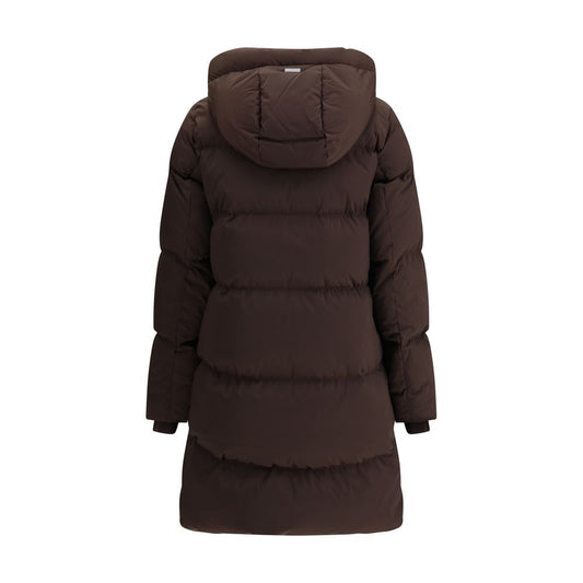 Woolrich Brown Goose Down Parka