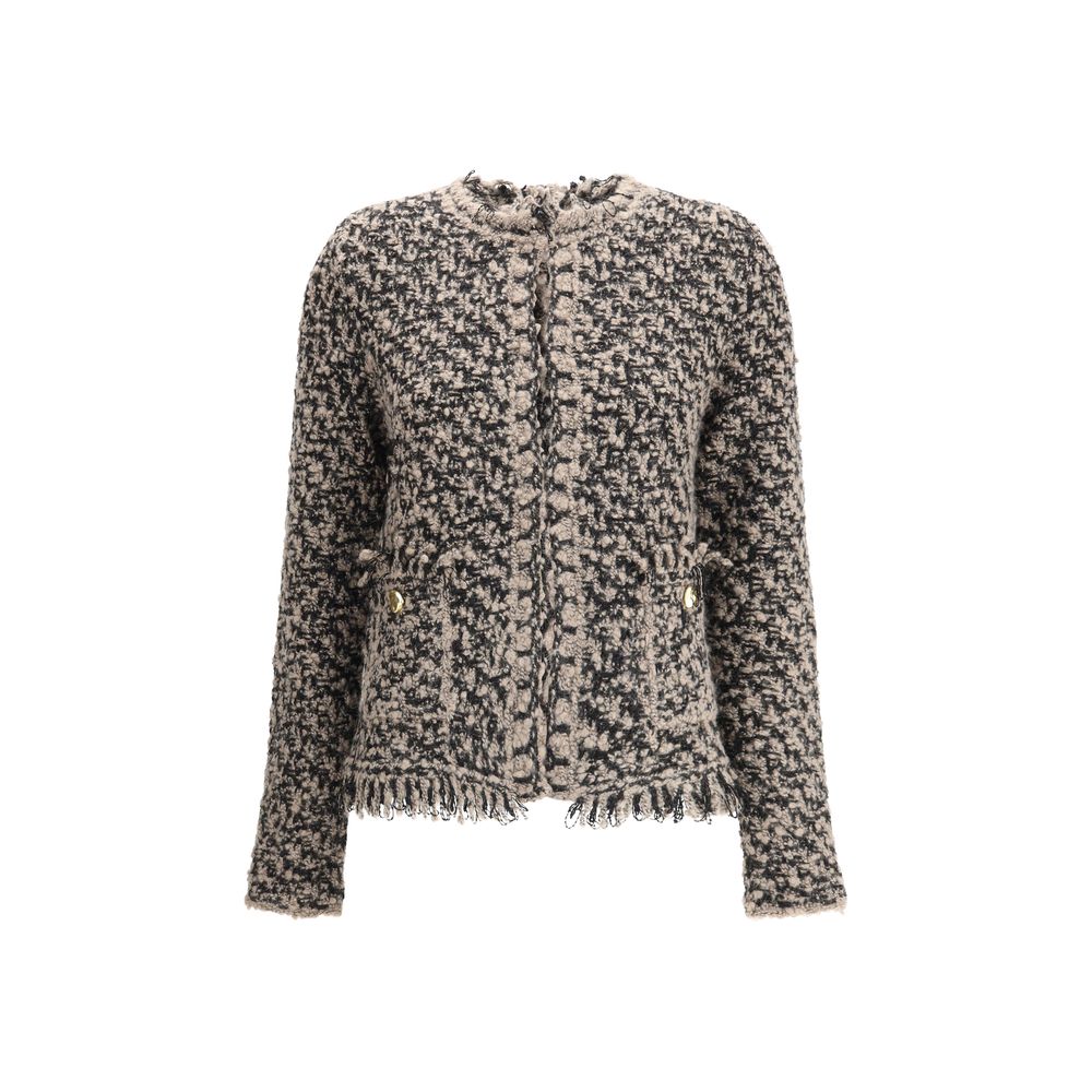 Fabiana Filippi Multicolor Nylon Coat