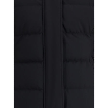 Moose Knuckles Black Nylon Parka