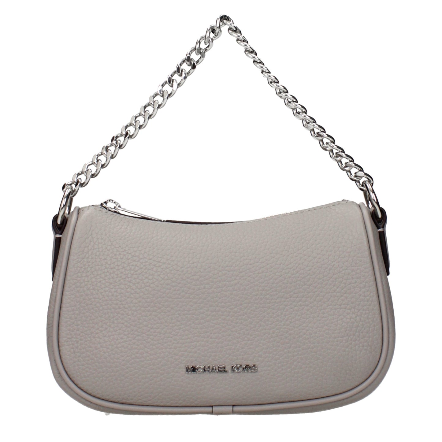 Michael Kors Gray Leather Handbag