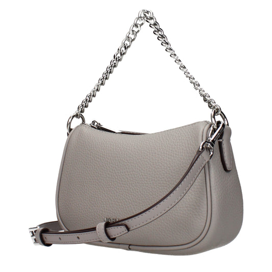 Michael Kors Gray Leather Handbag