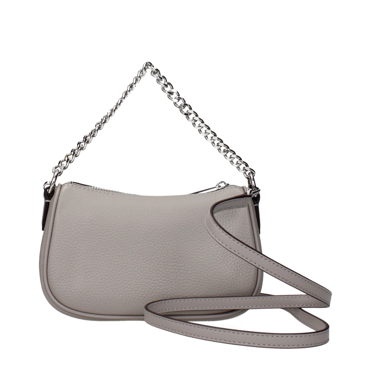 Michael Kors Gray Leather Handbag