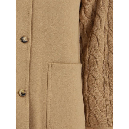 Max Mara Beige Wool Coat