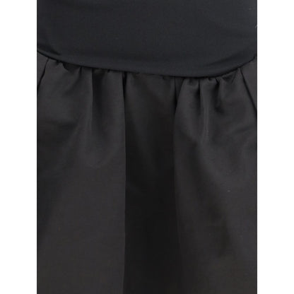 Magda Butrym High-neck puff skirt Mini Dress