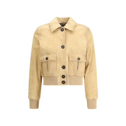 Valstar Beige Leather Jacket