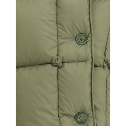 IENKI IENKI Green Nylon Sleveless Jacket