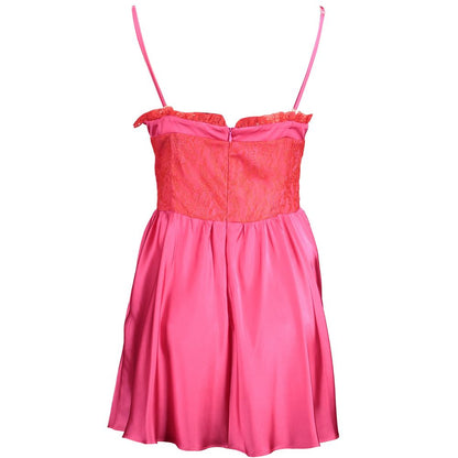 Gaelle Paris Pink Cotton Dress