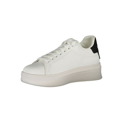 Gaelle Paris Bianco Poliuretano Women Sneaker