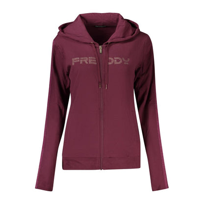 Freddy Viola Cotton Women Hoodie