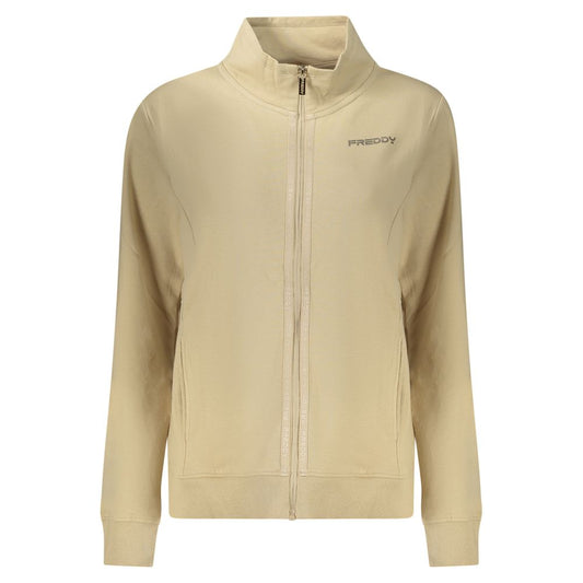 Freddy Beige Cotton Sweatshirt