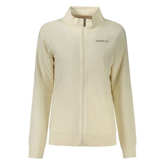 Freddy White Cotton Sweatshirt