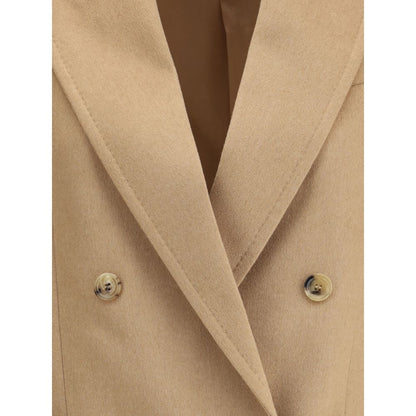 Max Mara Beige Camel Hair  Coat