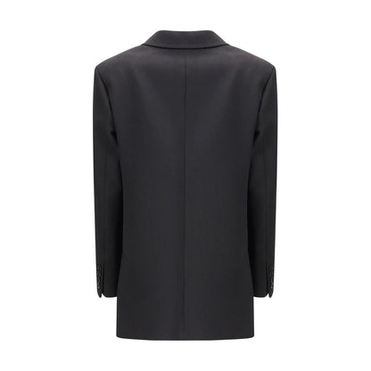 Max Mara Black Camel Hair  Coat