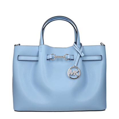 Michael Kors Light Blue Leather Handbag