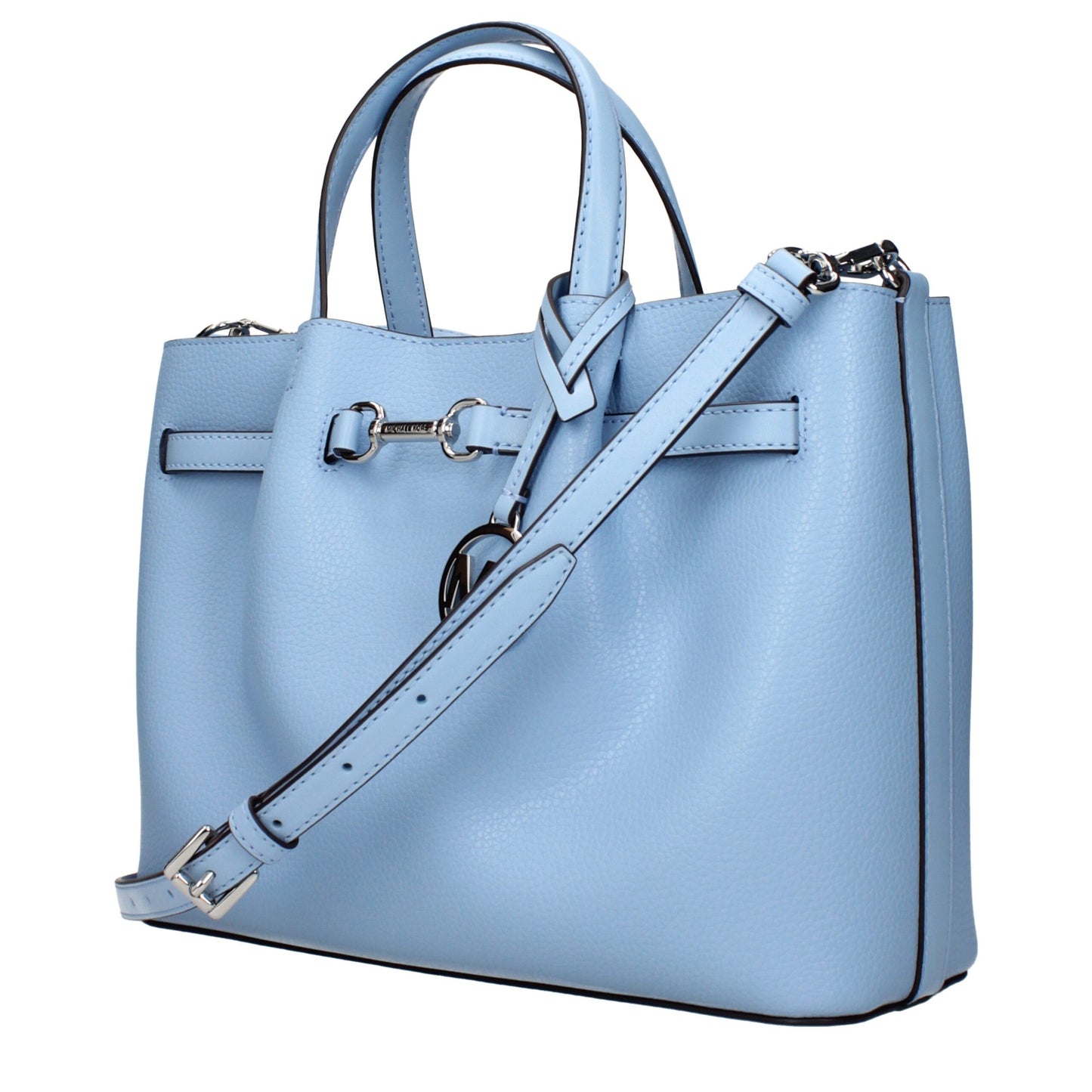 Michael Kors Light Blue Leather Handbag