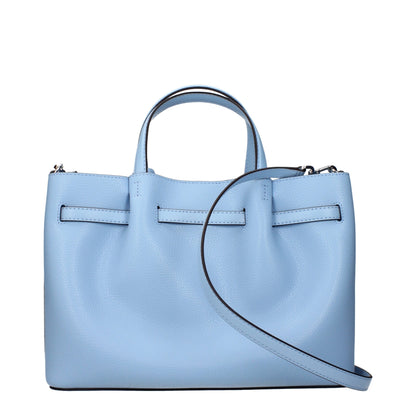 Michael Kors Light Blue Leather Handbag