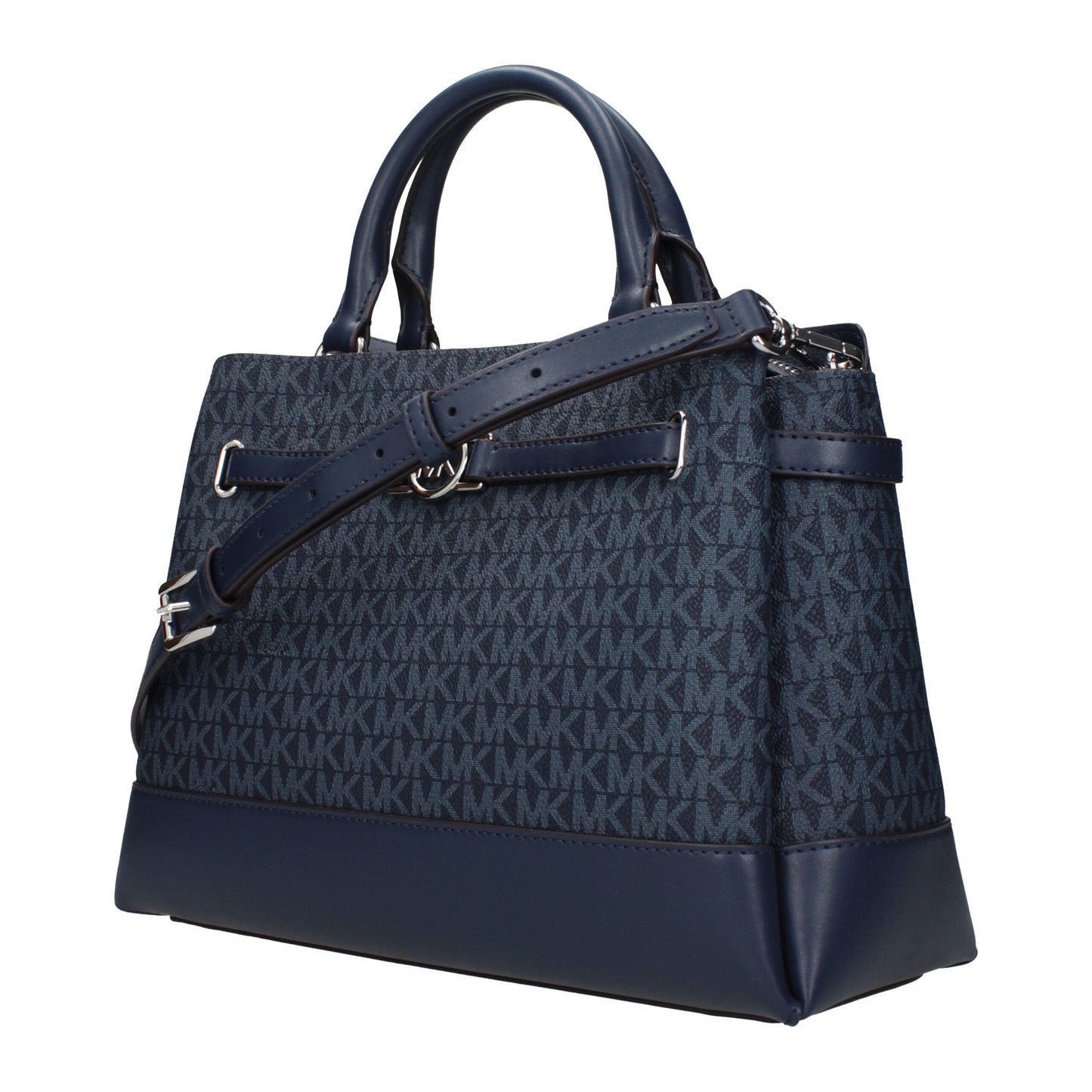 Michael Kors Blue Fabric Handbag
