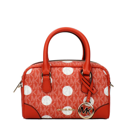 Michael Kors Orange Fabric Handbag
