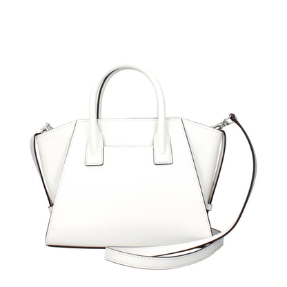 Michael Kors White Leather Handbag