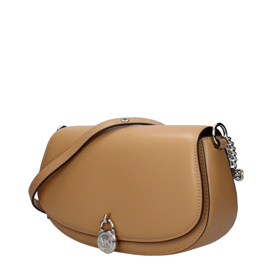 Michael Kors Brown Leather Shoulder Bag