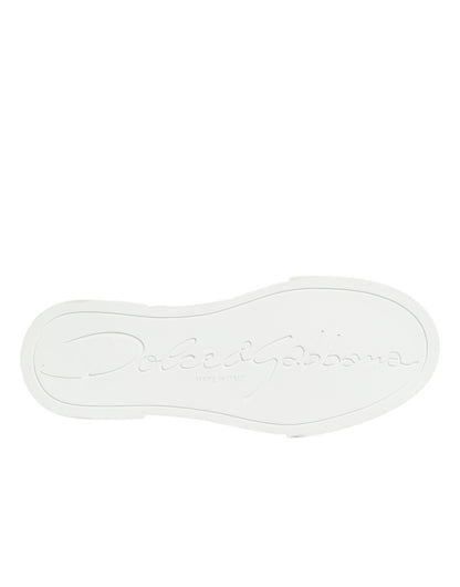 Scarpe da ginnastica basse con patchwork multicolore Dolce &amp; Gabbana