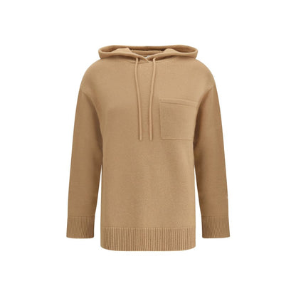 Max Mara Beige Wool Hoodie