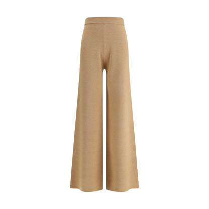 Max Mara Beige Wool Casual Pants