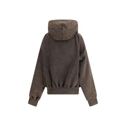 ALAINPAUL Brown Cotton Sweatshirt