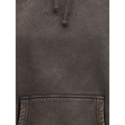 ALAINPAUL Brown Cotton Sweatshirt