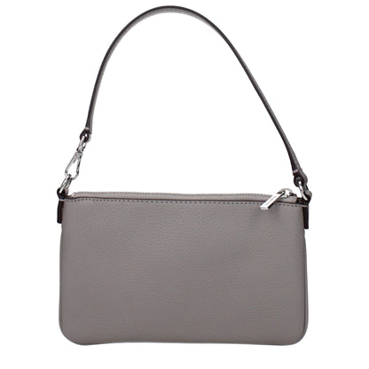 Michael Kors Gray Leather Handbag
