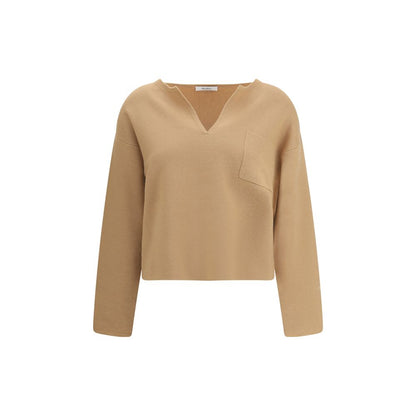 Max Mara Beige Wool Top