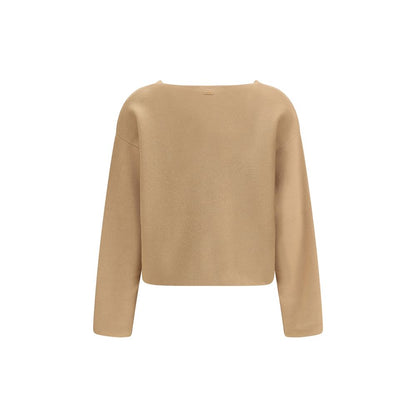 Max Mara Beige Wool Top