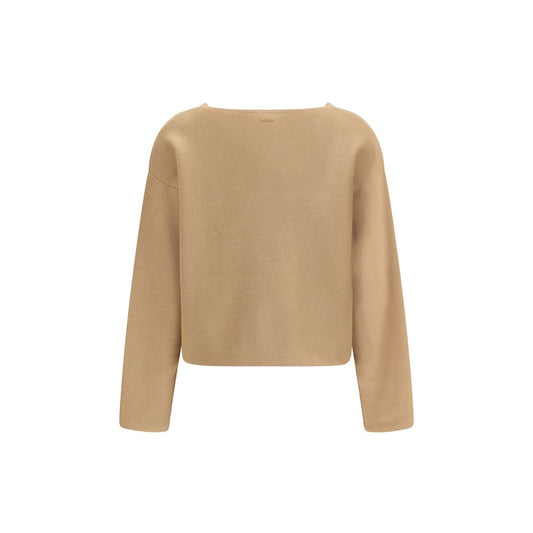 Max Mara Beige Wool Top