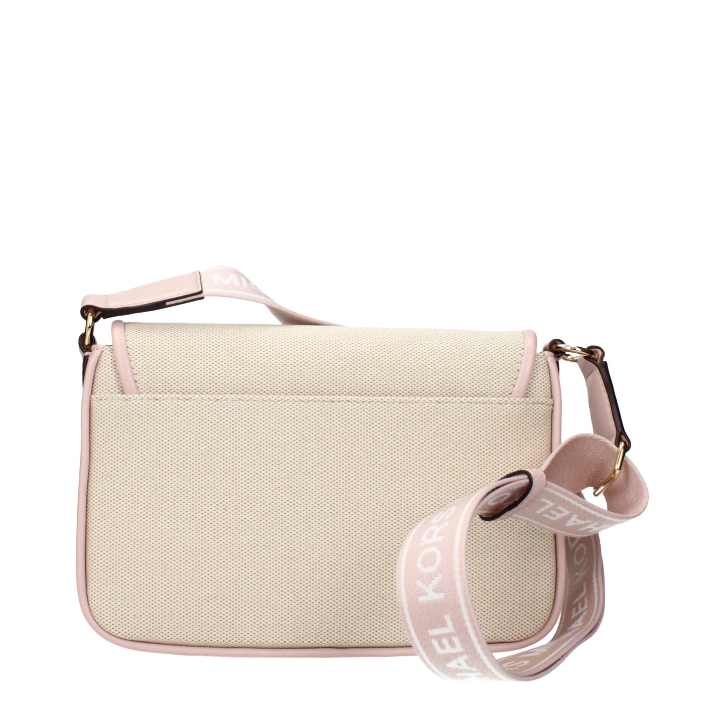 Michael Kors Beige Fabric Crossbody Bag