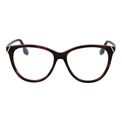 Victoria Beckham Brown Acetate Glasses (Frames)