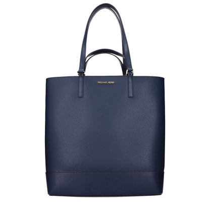 Michael Kors Blue Leather Shoulder Bag