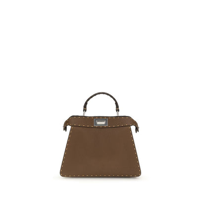 Fendi Brown Leather Handbag