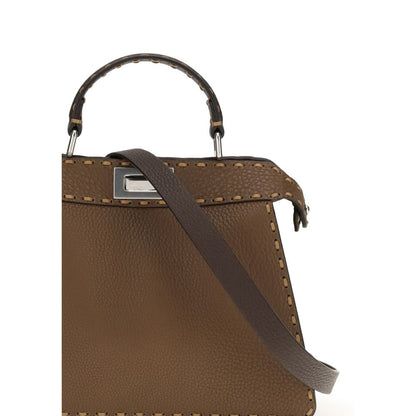 Fendi Brown Leather Handbag
