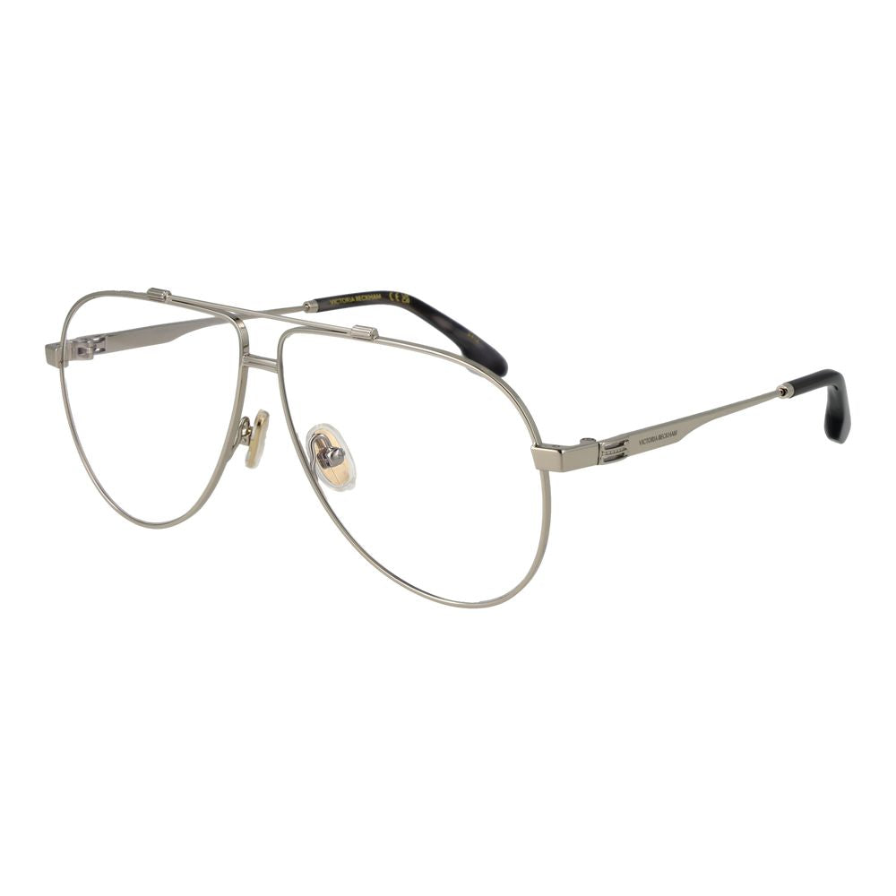 Victoria Beckham Gray Metal Glasses (Frames)