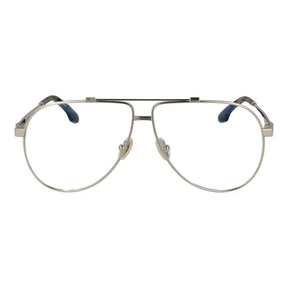 Victoria Beckham Gray Metal Glasses (Frames)
