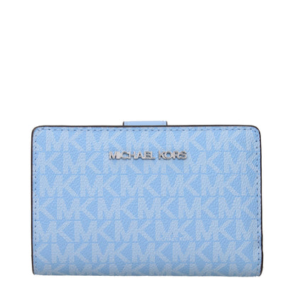 Michael Kors Light Blue Leather Wallet