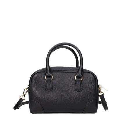 Michael Kors Black Leather Handbag