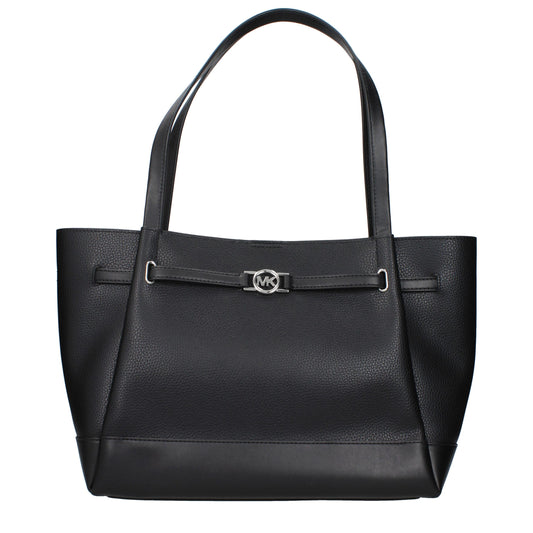 Michael Kors Black Leather Shoulder Bag