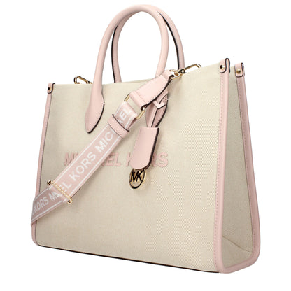 Michael Kors Beige Fabric Handbag