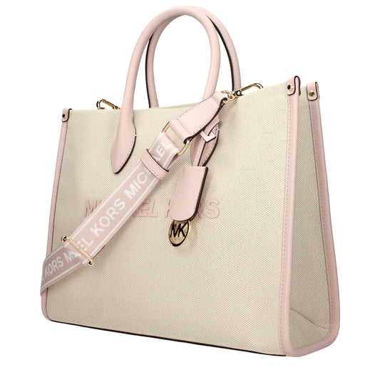 Michael Kors Beige Fabric Handbag