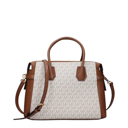 Michael Kors Beige Fabric Handbags