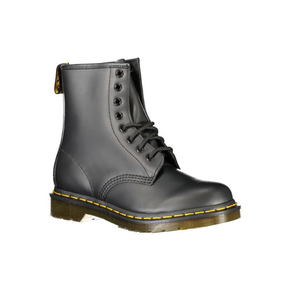 Dr. Martens Black Polyester Ankle