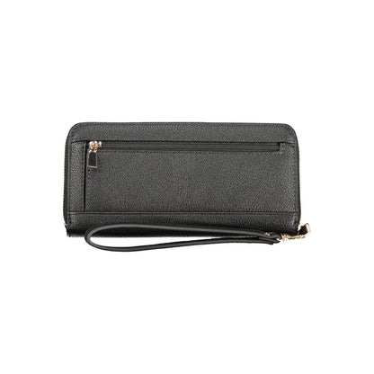 Guess Jeans Black Polyethylene Wallet